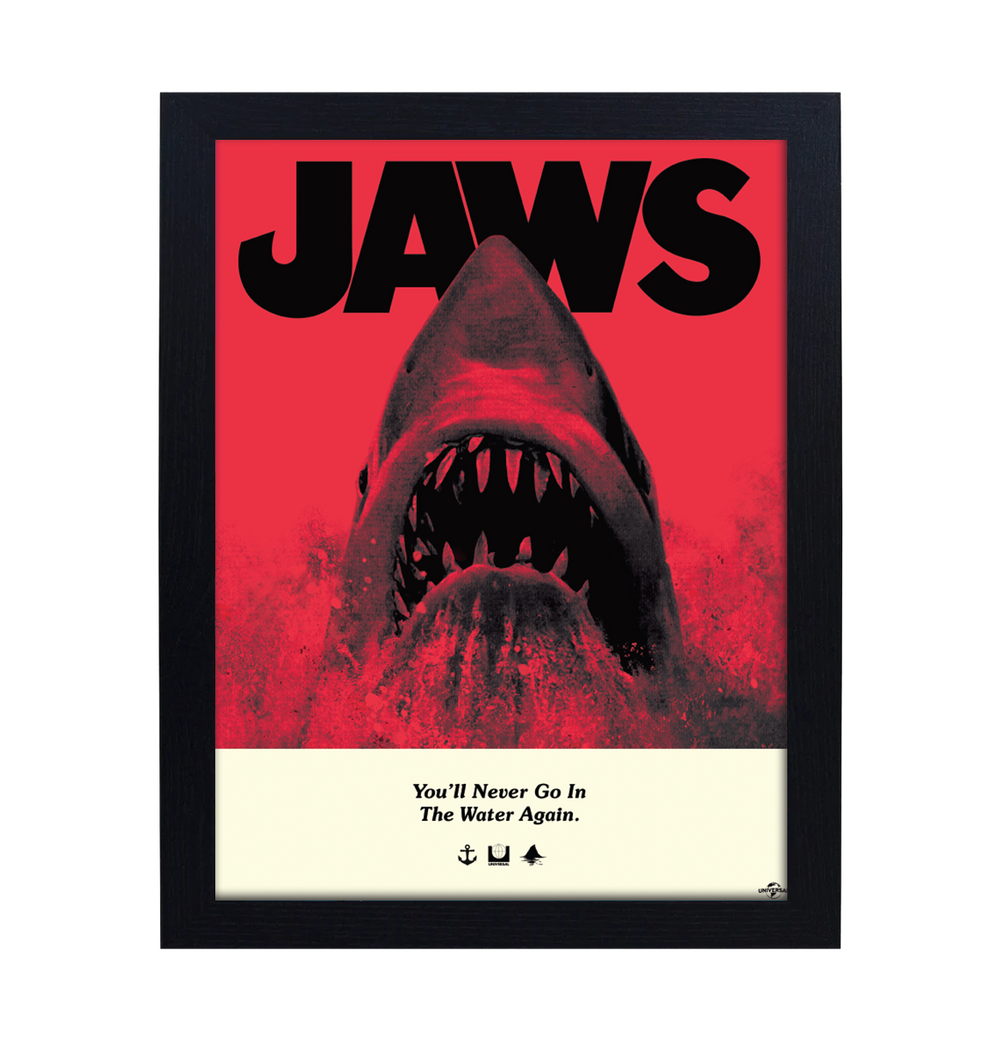 Jaws Red 30 X 40cm Framed Collector Print GB Posters Merch jaws-red-30-x-40cm-framed-collector-print-gb-posters-merch