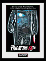 GB eye Friday the 13th Movie  30 x 40cm Framed Collector Print