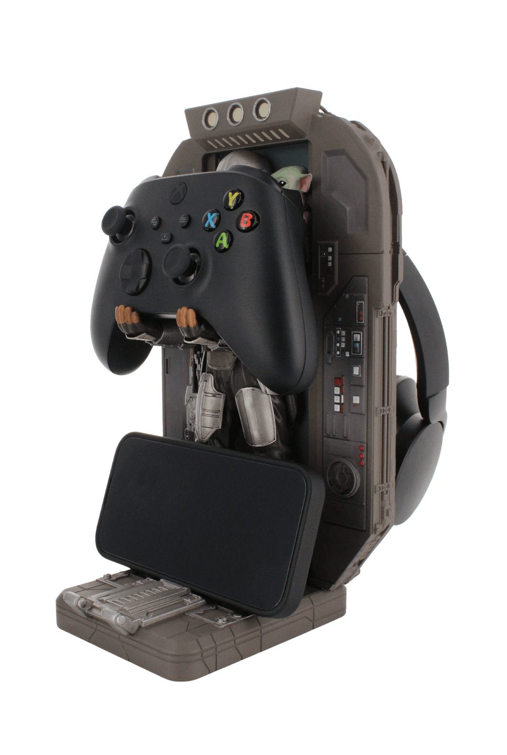 Cable Guys Originals Star Wars Mando and Grogu  Controller Holder and Phone Stand