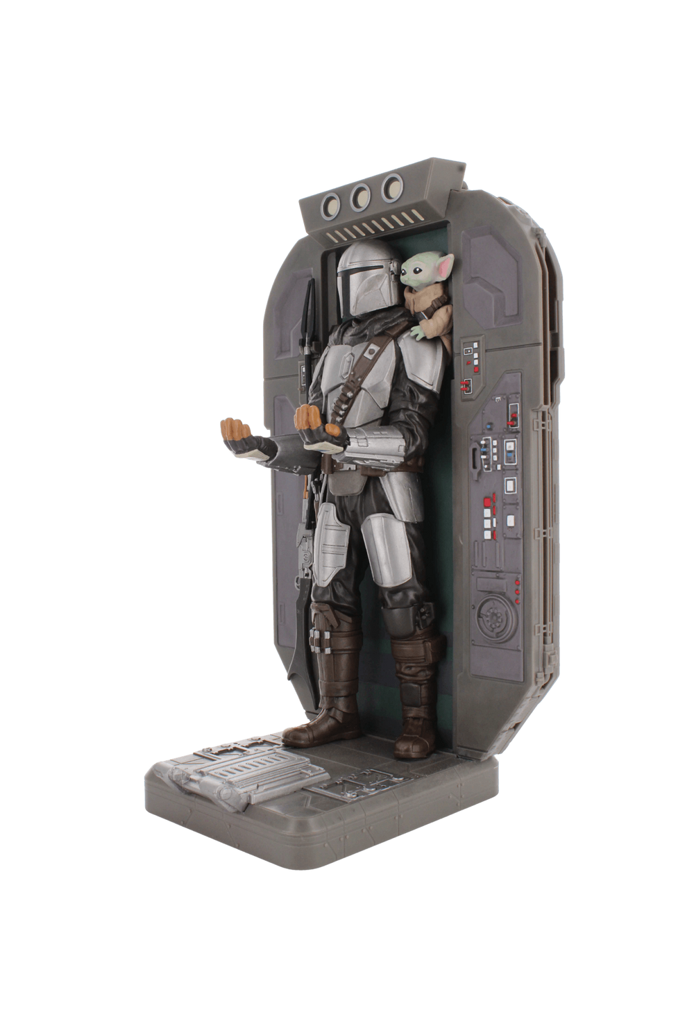 Cable Guys Originals Star Wars Mando and Grogu  Controller Holder and Phone Stand