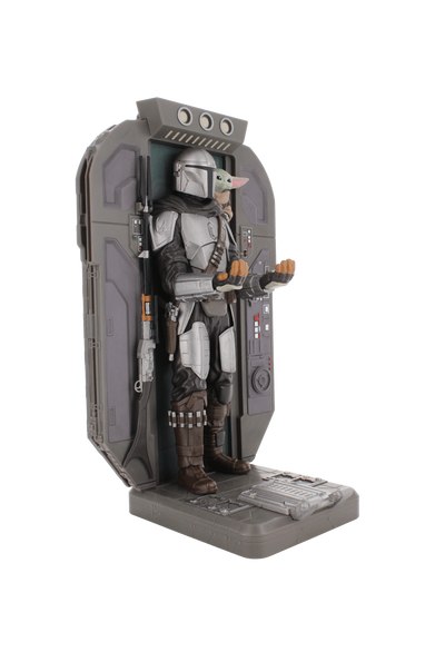Cable Guys Originals Star Wars Mando and Grogu  Controller Holder and Phone Stand