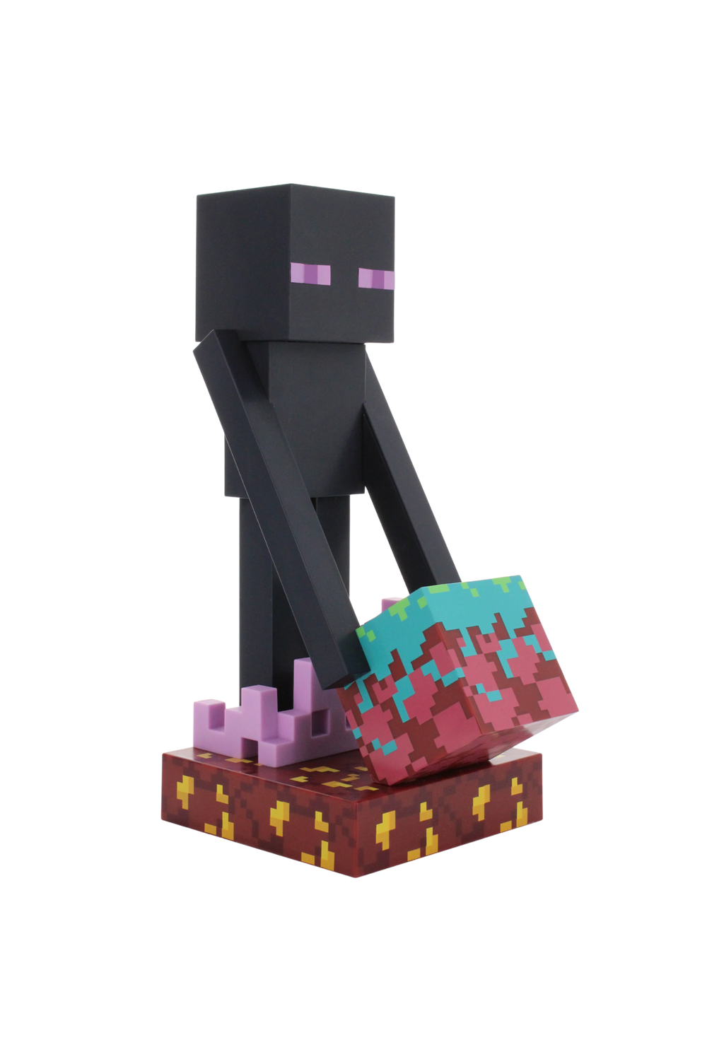 Cable Guys Originals Minecraft Enderman Nether Edition Controller Holder & Phone Stand