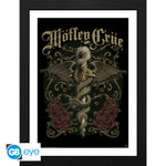 GB eye Motley Crue Exquisite Dagger 30 x 40cm Framed Collector Print