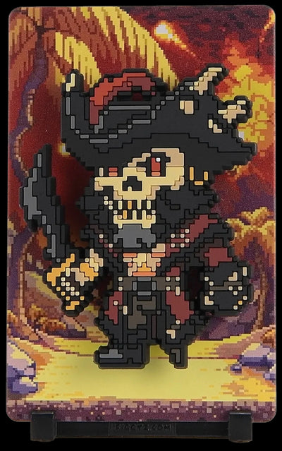 FIGGYZ Sea of Thieves Captain Flameheart 11cm Collectible Pop Magnet