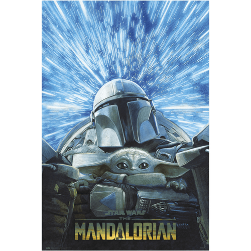 The Mandalorian Hyper Space 61 x 91.5cm Maxi Poster