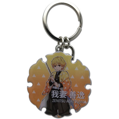 Demon Slayer Zenitsu Agatsuma Metal Keychain