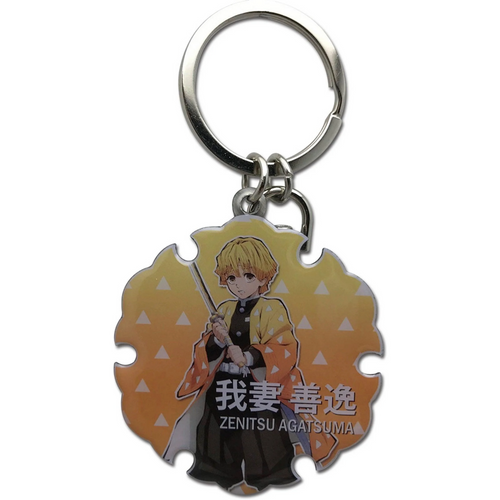 Demon Slayer Zenitsu Agatsuma Metal Keychain