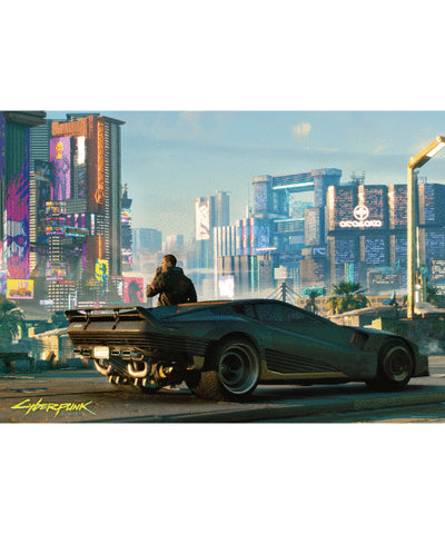 Cyberpunk 2077: Mercenary on the Rise 1000 Piece Jigsaw Puzzle