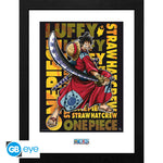 GB eye One Piece Luffy in Wano Artwork  30 x 40cm Framed Collector Print