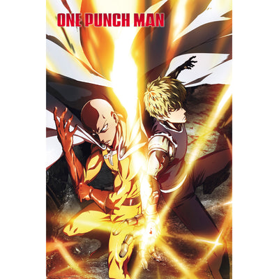 GB eye One Punch Man Saitama & Genos 61 x 91.5cm Maxi Poster