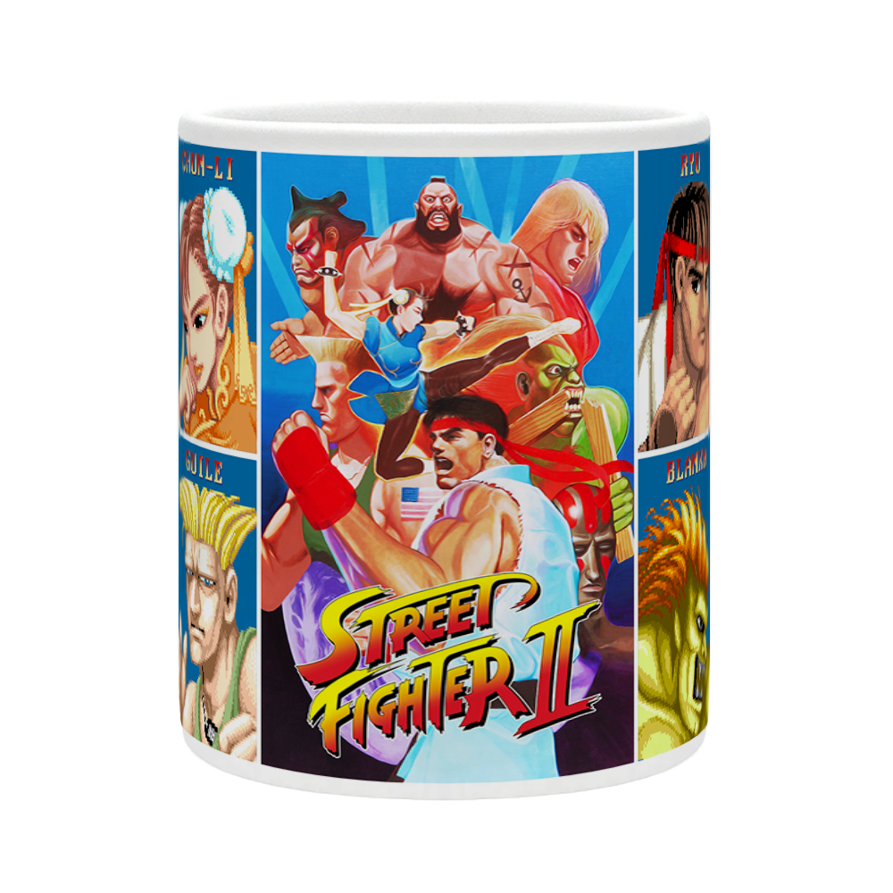 Street Fighter Characters 320ml Mug