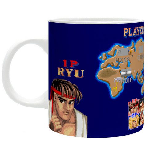 Street Fighter Player Select 320ml Mug