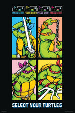 TMNT - 8 Bit  61 x 91.5cm Maxi Poster