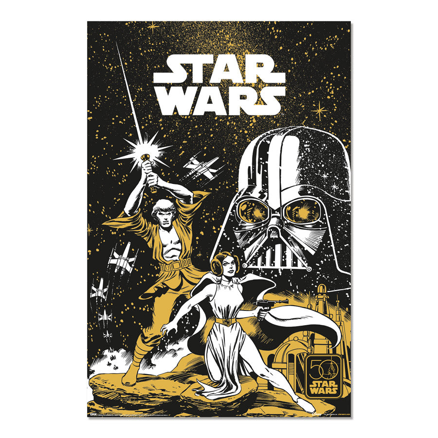 50th Anniversary 61 x 91.5cm Maxi Poster