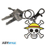 ABYstyle One Piece Luffy Skull Metal Keychain