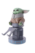 Cable Guys R.E.S.T Star Wars The Mandalorian Grogu Seeing Stone Pose Collectible Figure Device Holder