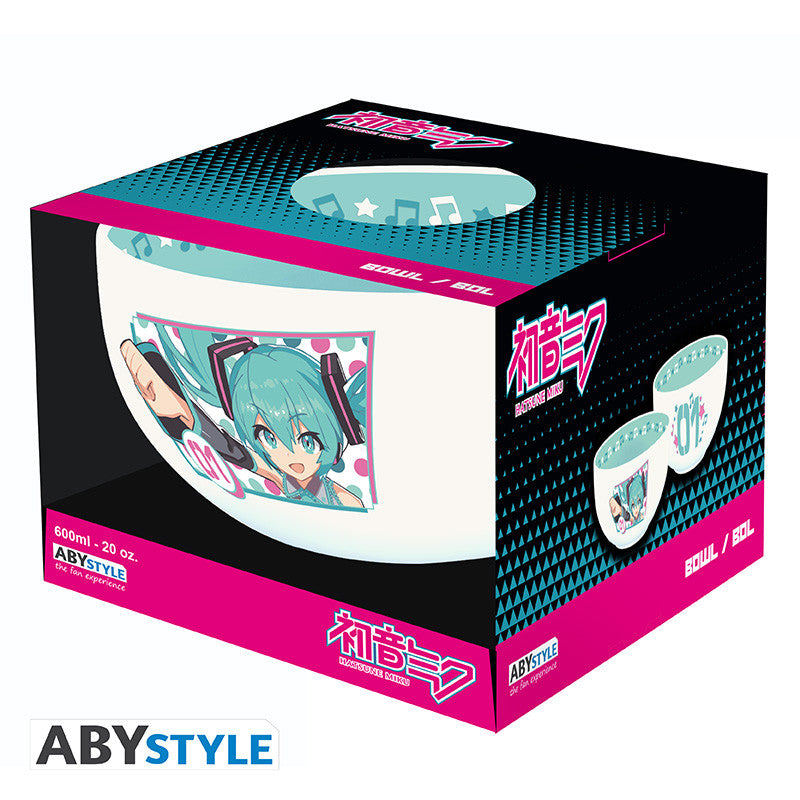 HATSUNE MIKU 600ml Ceramic Bowl 