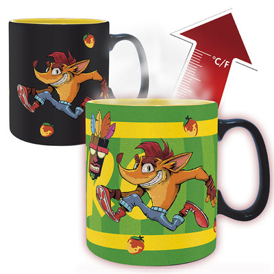 ABYstyle Crash Bandicoot Nitro Heat Change Mug
