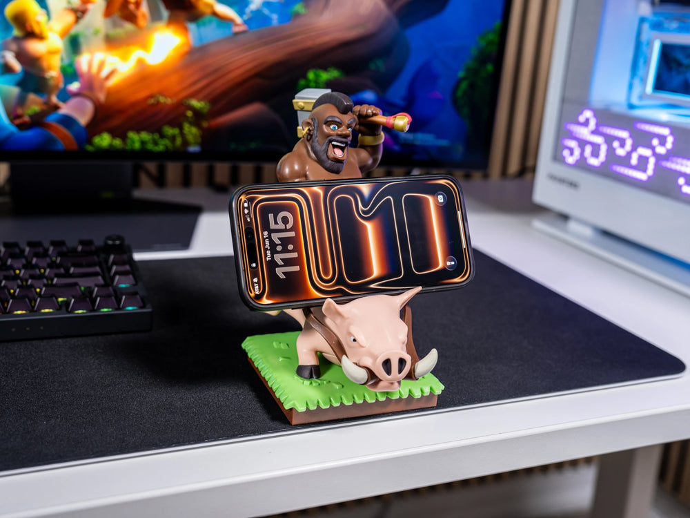 Cable Guys Originals Clash of Clans  Hog Rider  Controller Holder & Phone Stand