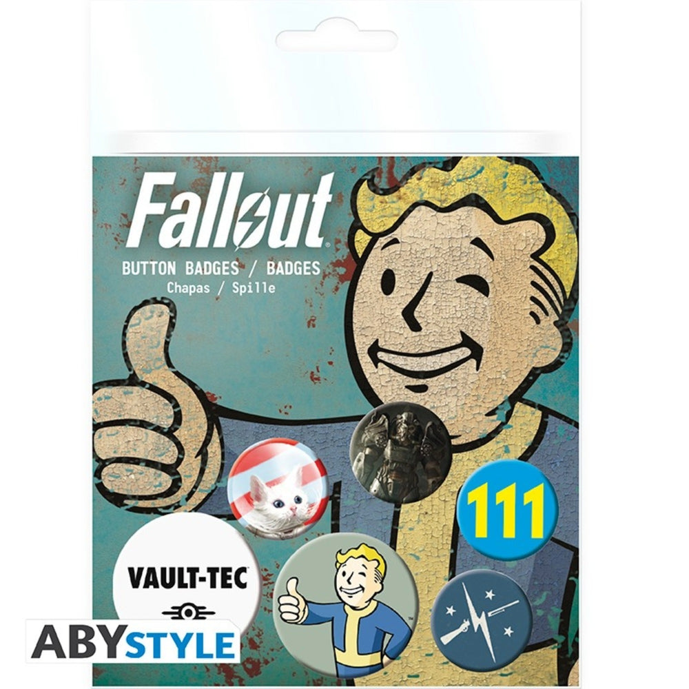 ABYstyle Fallout Mix Badge Pack