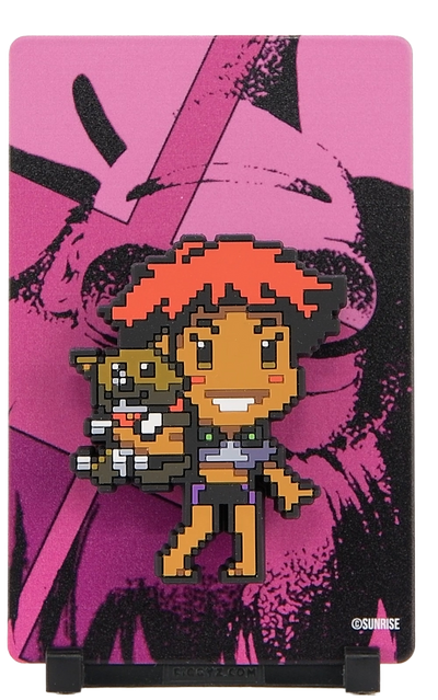 FiGGYZ Cowboy Bebop Ed & Ein 11cm Collectible Pop Magnet