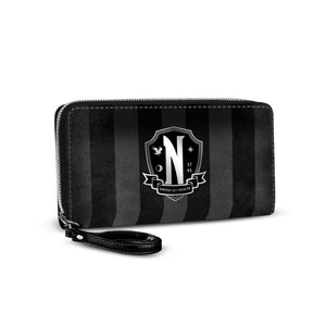 Karactermania Wednesday Varsity Essential Wallet - Black