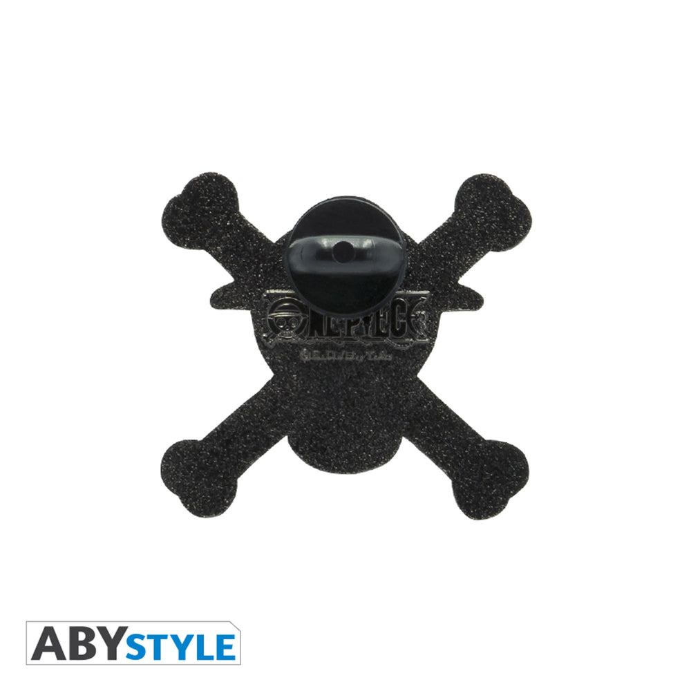 One Piece Skull Pin Badge