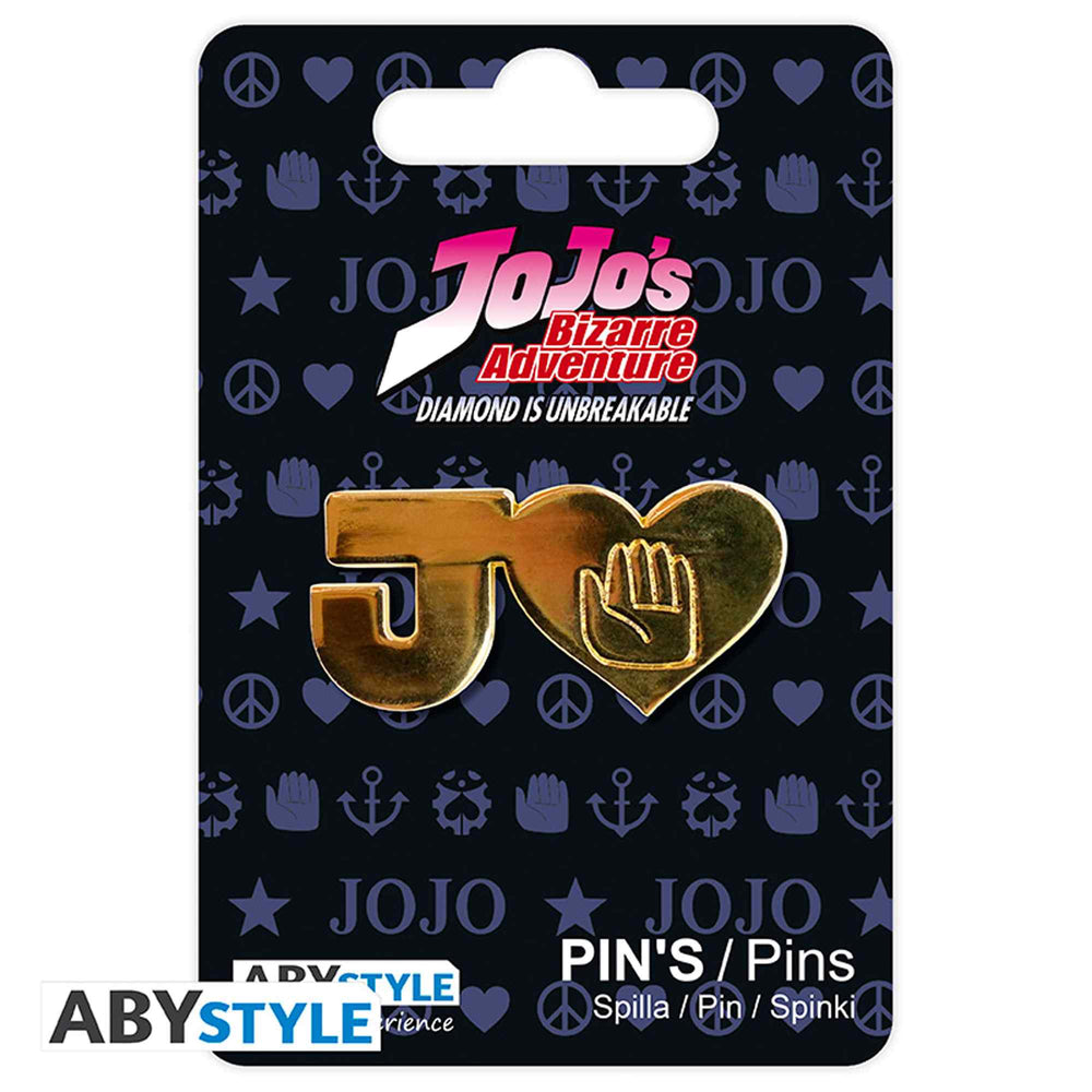 JoJo's Bizarre Adventure J Pin Badge