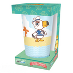 Animal Crossing Beach Characters 400ml Glass