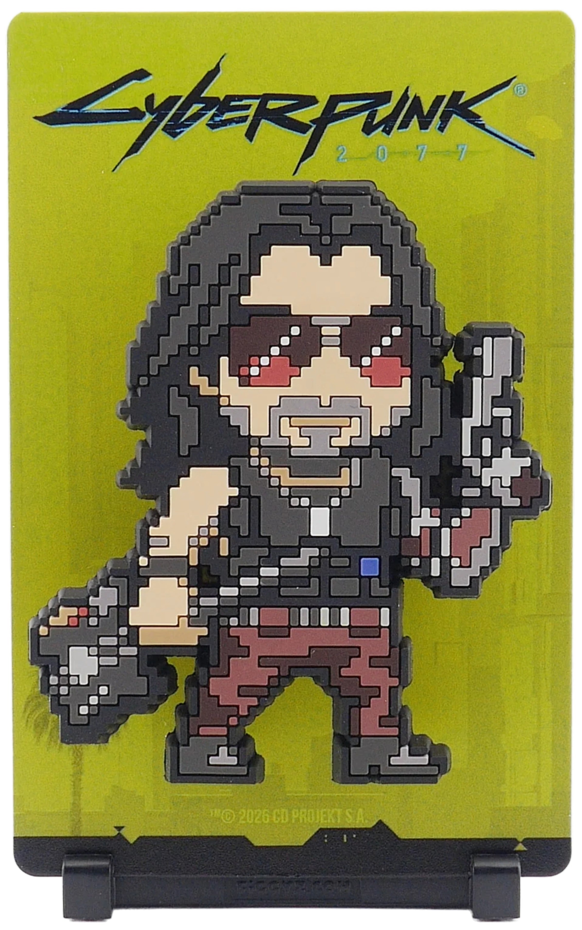t*o様 Cyberpunk 2077 Johnny Silverhand フィ Cyberpunk 2077 Johnny Silverhand 11cm Collectible Pop Magnet