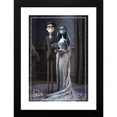 GB eye Corpse Bride Emily & Victor 30 x 40cm Framed Collector Print