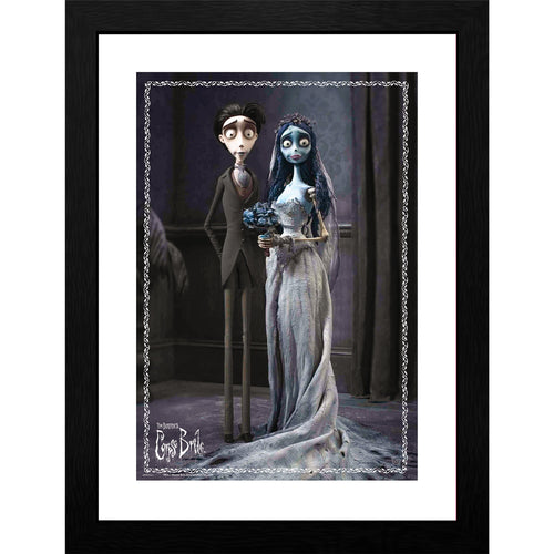 GB eye Corpse Bride Emily & Victor 30 x 40cm Framed Collector Print