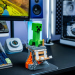 Cable Guys R.E.S.T Minecraft Creeper Collectible Figure Device Holder