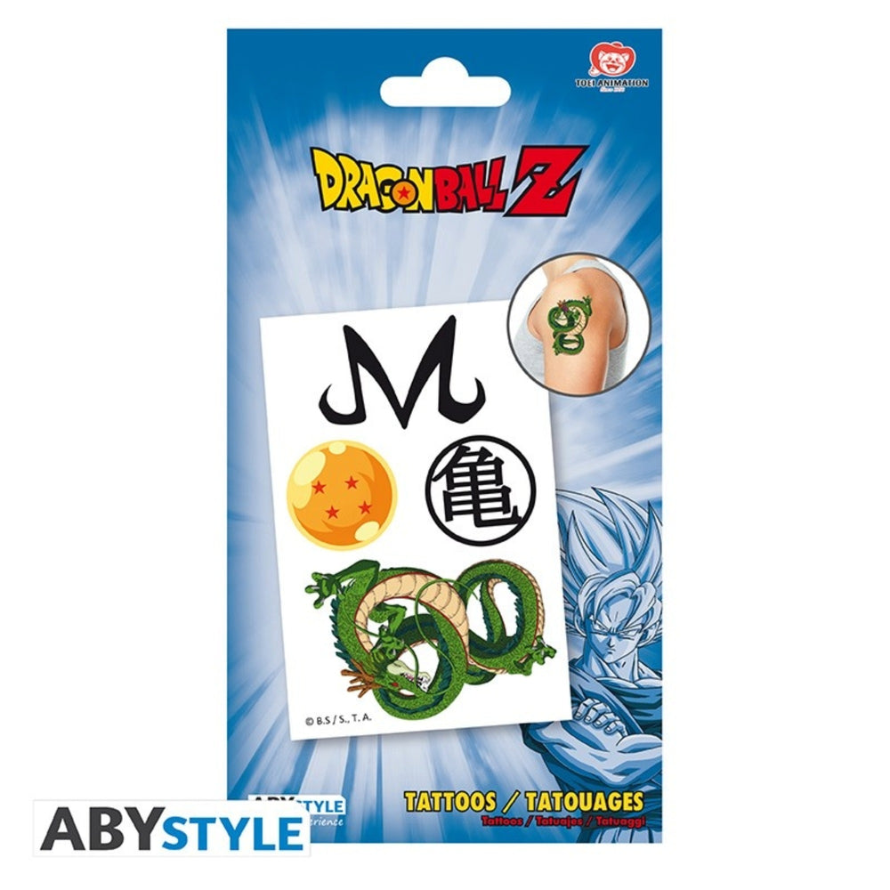 ABYstyle Dragon Ball Z 5 Piece Tattoo Set