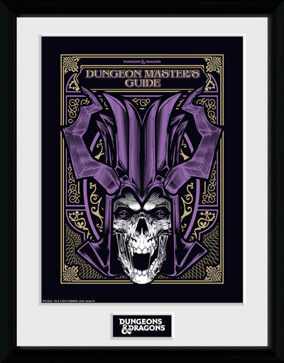 GB eye Dungeons & Dragons Master's Guide  30 x 40cm Framed Collector Print