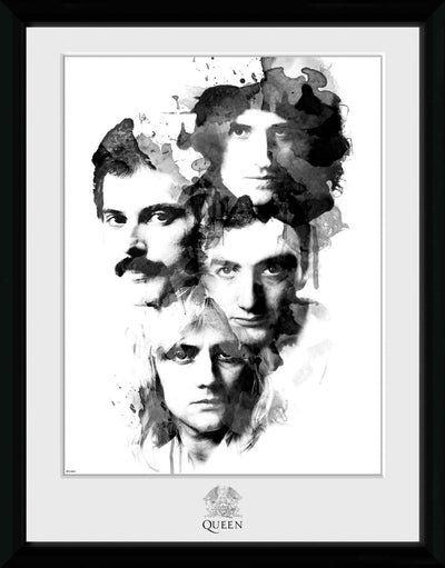 GB eye Queen Faces 30 x 40cm Framed Collector Print