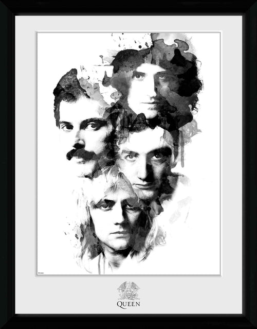 GB eye Queen Faces 30 x 40cm Framed Collector Print