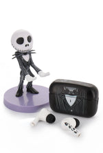 Cable Guys Buds Pro The Nightmare Before Christmas Jack Skellington Wireless Bluetooth Earbuds and Phone Holder Bundle