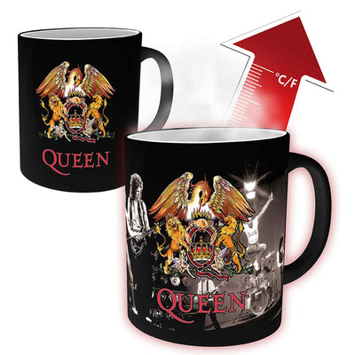 GB eye Queen Crest Heat Change Mug