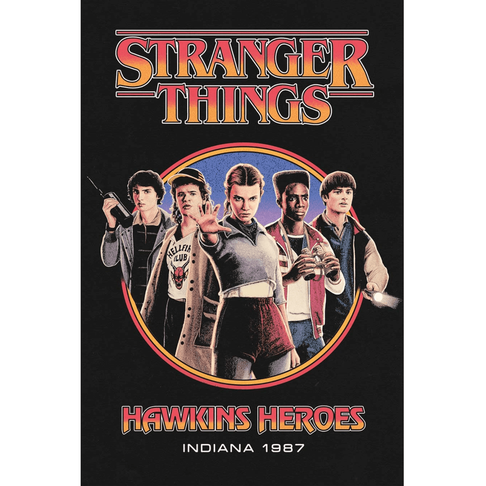 Stranger Things Hawkins Heroes 61 x 91.5cm Maxi Poster