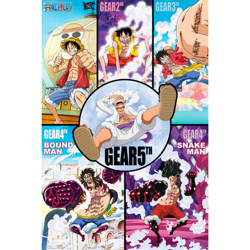 GB eye One Piece Gears History Exclusive 61 x 91.5cm Maxi Poster