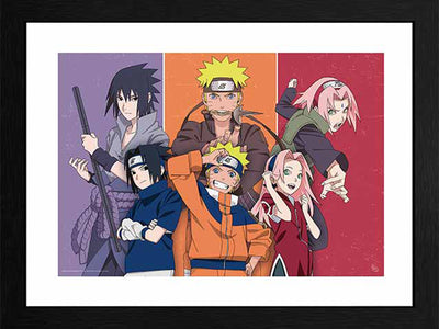 GB eye Naruto Adults and Children 30 x 40cm Framed Collector Print