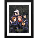 GB eye Jujutsu Kaisen Team Picture 30 x 40cm Framed Collector Print