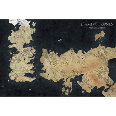 GB eye Game of Thrones Westeros Map 61 x 91.5cm Maxi Poster