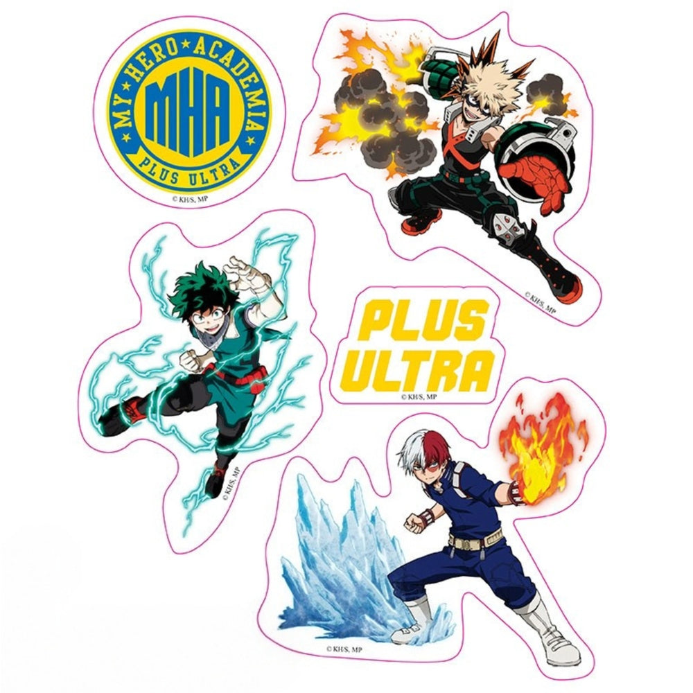 ABYstyle My Hero Academia Heroes Villains 2 Sheet Sticker Set