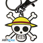 ABYstyle One Piece Luffy Skull Metal Keychain