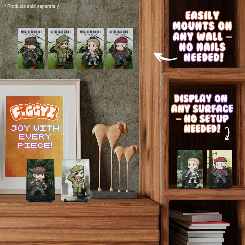 FiGGYZ Metal Gear Solid Big Boss (Grave Salute) 11cm Collectible Pop Magnet