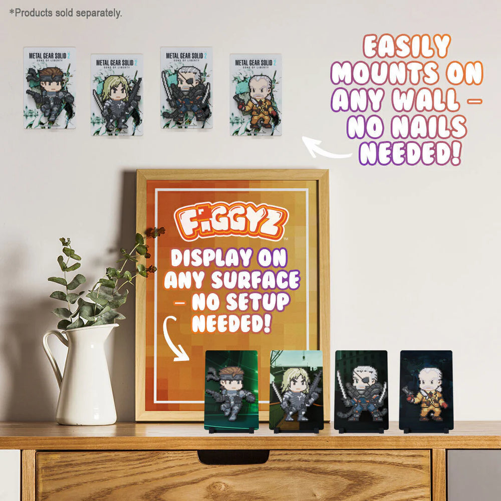 FIGGYZ Metal Gear Solid Solid Snake 11cm Collectible Pop Magnet