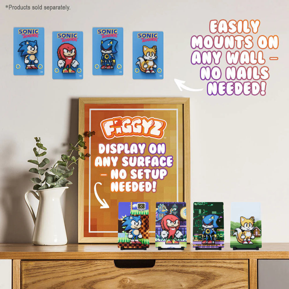 FIGGYZ Sonic the Hedgehog Knuckles 11cm Collectible Pop Magnet