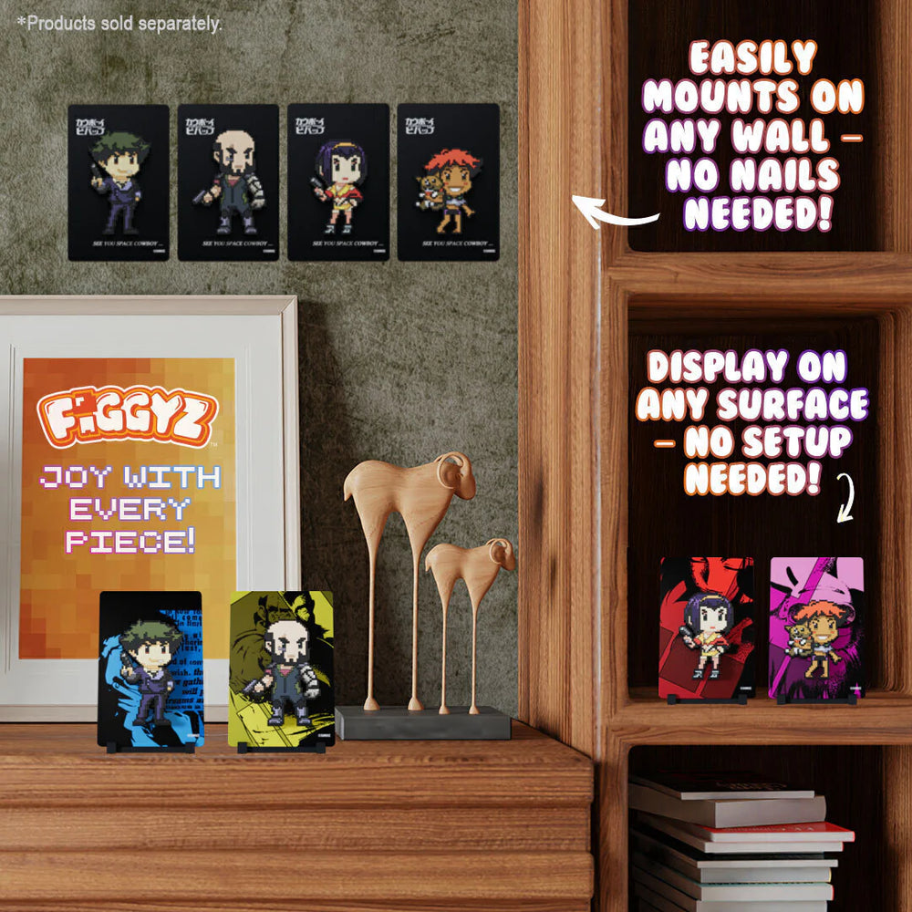 FiGGYZ Cowboy Bebop Jet Black 11cm Collectible Pop Magnet